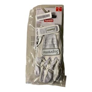 Supreme x Franklin CFX Pro Batting Glove White Size Large